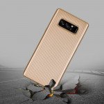 Wholesale Galaxy Note 8 Carbon Fiber Design TPU Case (Rose Gold)